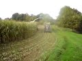 Mais silieren mit New Holland TS 90 und Claas 890