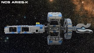 NCS Aries-K - LEGO Spaceship Overview