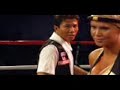 Latasha Marzolla fights muay thai