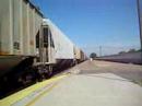 BNSF #4003 meets up with S/B BNSF with awesome crew and powr