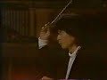 a 4-hour french opera in 3 acts & 8 scenes by composer & librettist olivier messiaen, written from 1975 to 1983. this is the premi�re performance in 1983, conducted by seiji ozawa with the orchestra & chorus of the th��tre national de l'op�ra de paris, jos� van dam as st. francis.
the opera is set in 13th century italy. throughout the work one must see the progress of grace in the soul of saint francis.
act ii scene 6 - the sermon to the birds
messiaen's love for birds factored heavily into the opera's score. the composer traveled to the saint's native assisi, as well as new caledonia, to research and record birdcalls of several local species, later transcribing them into melodies for use as musical themes attached to particular characters.
messiaen's full orchestration requires a vast number of musicians, to name a few, 7 flutes (3 picc + 3fl + 1 alto fl) 7 clarinets (2 eb cl + 3 cl + 1 b.cl + 1 contrabass cl), 3 ondes martenot, etc. and 100-voice choir in 10 parts