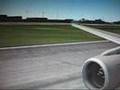 Landung eines A320 in Köln/Bonn (passenger view)Runway 14L