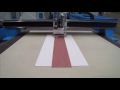 Cutter CNC wycinanie elementów obuwia 
