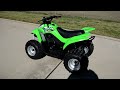 Helmet 2012 Kawasaki KFX90 Youth ATV