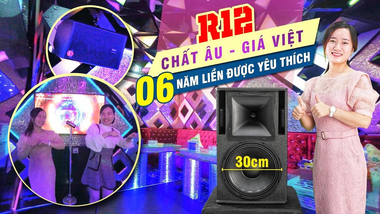 Đập hộp loa full range 3 tấc MAXO R12 & Hát test loa tại phòng karaoke kinh doanh [karaoke VUI VUI]