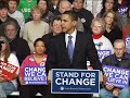 Barack Obama Calls on Iowans to Stand for Change - Clip