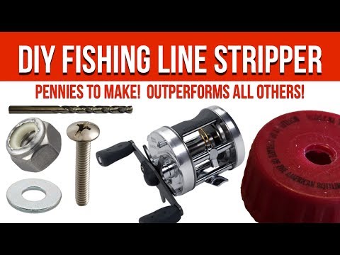DIY Fishing Line Stripping Tool Works Better Than All Others