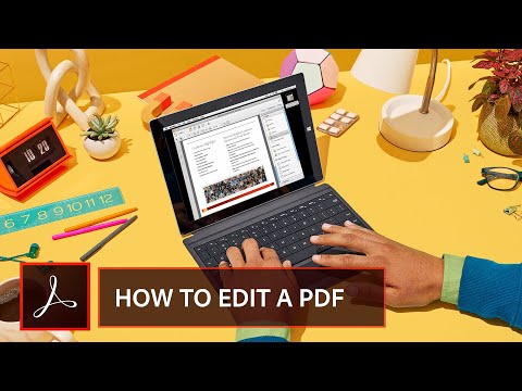 Getting Started: The Basics of Editing a PDF Document