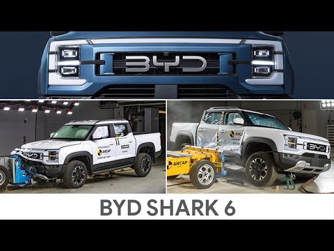 2025 BYD SHARK 6 Crash Test – ANCAP 5 star rating Explained!