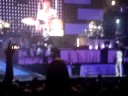 joe jonas throwing the drumstick