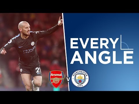 Video: SUPERB PASSING GOAL | Every Angle | David Silva v Arsenal