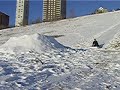 Toboggan jump