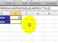 Excel 2007: Determining the first and last value in a column Excel 2007: Determining the first and last value in a column