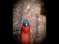 Sunday Night Mani with Nail Rock Wraps in Jade ...