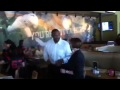 Behind the scene with sports legends at Lee Roy Selmon's!