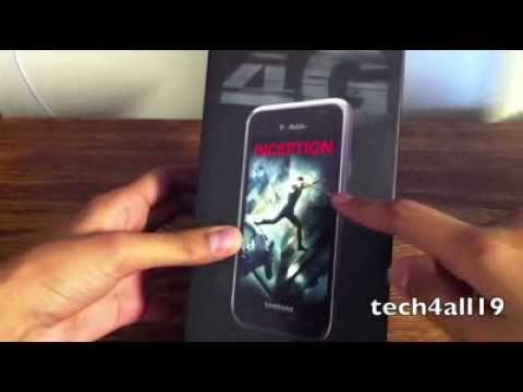 Samsung Galaxy S 4G Unboxing