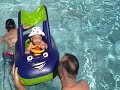 Anthony in the pool Anthony in the pool
