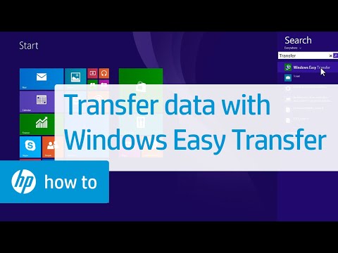 how to windows easy transfer