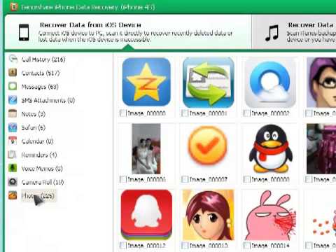 how to recover notes from iphone