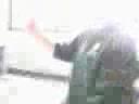 heath throws his pen at goce in maths class while he was working shit out on the board. haha.