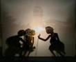 wayang kulit berbalas pantun