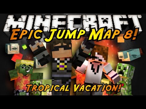 Minecraft: Epic Jump Map Tropical Vacation FINALE!