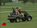 Raw Video: Tiger Woods Returns As Caddie Raw Video: Tiger Woods Returns As Caddie