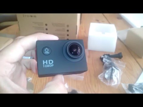 Full HD Action Kamera 2,0 Zoll 1080P Wasserdicht 170 Weitwinkel-Objektiv 12MP Actioncam