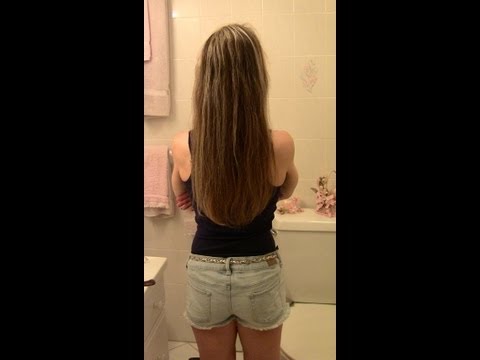 how to remove iron from hair