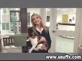 Kitty goes nuts on news reporter!