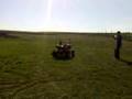 Cowa con el quad