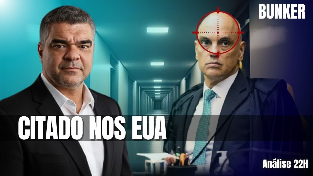 🟦 MORAES CITADO EM INVESTIGAÇÃO DOS EUA - Análise 22h - com Ricardo Roveran - 04/06/2026