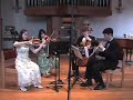 Festivus Quartet playing Phantasy, Op. 2  by Britten
