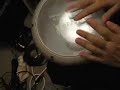 Me playing a Darabuka.