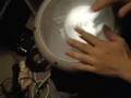 Me playing a Darabuka.
