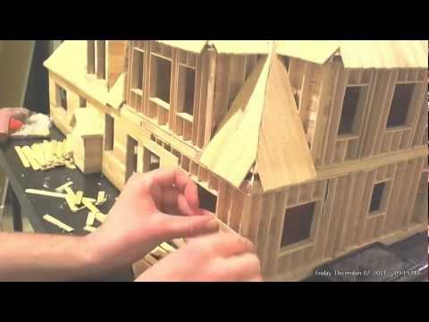 Raw Unedited Time Lapse:  Building Popsicle Mansion