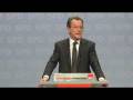 Franz Müntefering auf der Europadelegiertenkonferenz