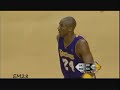 lakers vs sixers 12/3/08 kobe bryant 32pts... lights up philadelphia !!...