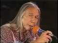 Floyd Westerman Red Crow performs at the Rainbow Warrior Festival, 1988
