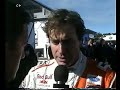 carlos sainz y luis moya atropellan una oveja