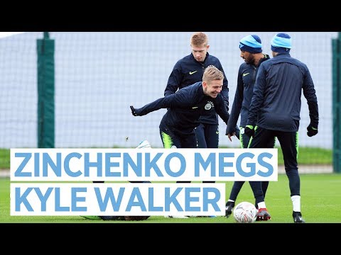 Video: Nutmegs and Rondos! | Training | Man City