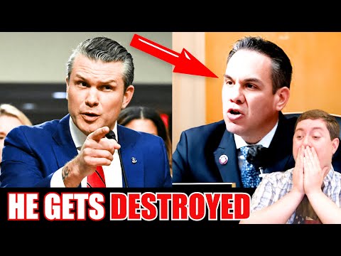 Pete Hesgeth bitch slaps Democrat | If You are Left you ain't Right