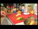 Curried Chicken With Coconut Apple Chutney : Curried Chicken With Chutney: Heat Oil, Chop Onion