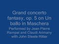 grand concerto fantasy, op. 5 on un ballo in maschera
performed by jean pierre rampal and claudi arimany with john steele ritter
do give comments and ratings! :d