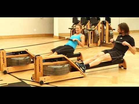 how to use the rowing machine at the gym