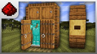 Minecraft 1 14 How To Create A Magic Armor Closet Redstone