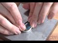 Art Jewelry - Making a bezel part 3 Art Jewelry - Making a bezel part 3