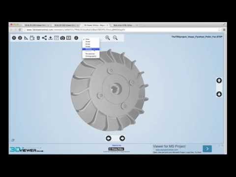 3D Viewer Online (Registered User) - 3 mins tour
