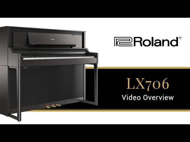 Roland LX-706 PE - чёрный полированный