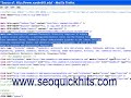 Using Page Source Code for Search Engine Optimization Using Page Source Code for Search Engine Optimization